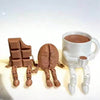 Exquisite Coffee Cup, Cute Coffee Bean ABS Mini Model Ornament, Suitable For Coffee Shop, Living Room Decoration, Lazy Casual Chill Atmosphere, Fashionable Ornament Model For Coffee Lovers. Suitable For Halloween, Christmas.
